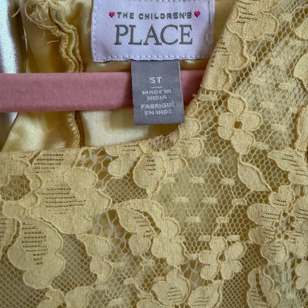 Girls Lace Ruffle Shift Dress Bundle 5T NEW Children’s place